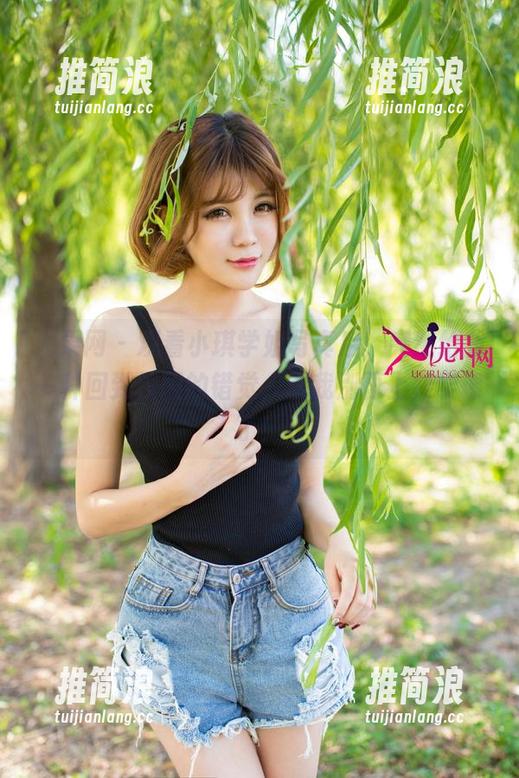 尤果网 - 观看小琪学姐写真后，突然给我一种回到校园的错觉，求我别再上数学课了！