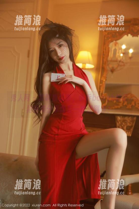 秀人网 - 我叫我乱来，小乔babyb的红裙图集分享能否一秒撩到你？